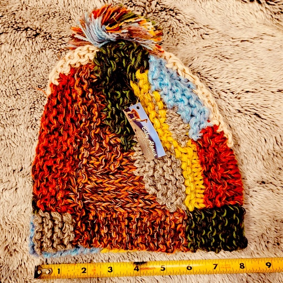 Handmade Baby Alpaca Fine Collection beanie. Unisex - Picture 2 of 2